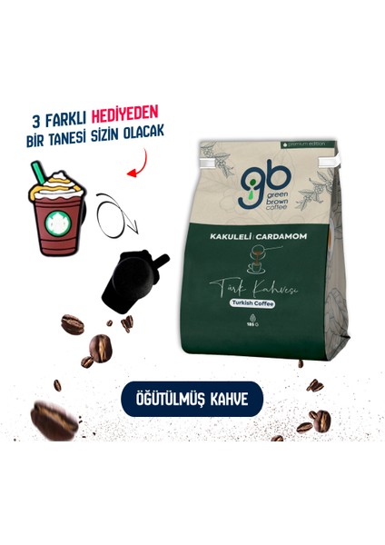 Kakuleli Türk Kahvesi 185 gr + Hediye