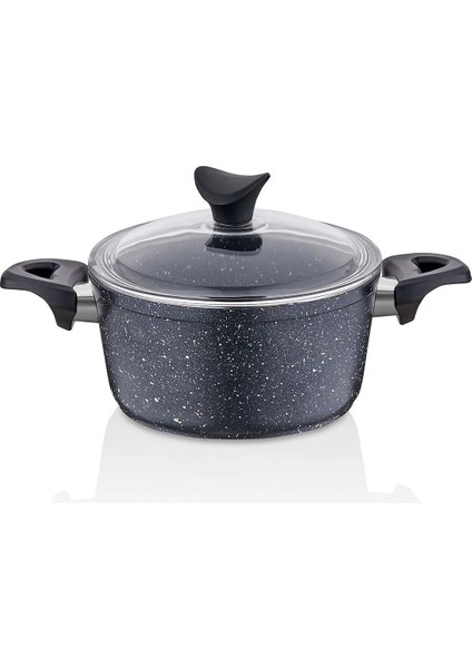 Mastercook Pro 9 Parça Granit Tencere Seti Siyah