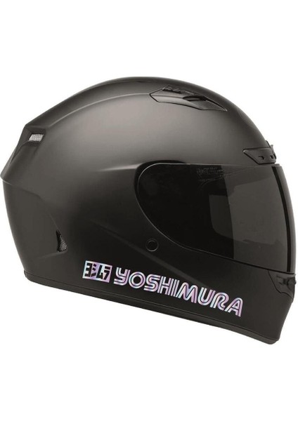 Yoshimura Logolu Hologram Motosiklet Kask Sticker Etiket Modeli