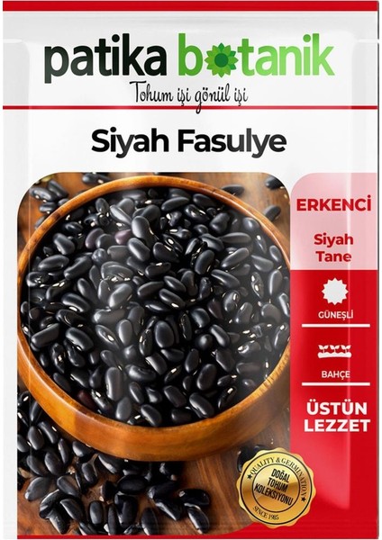 50 Adet Siyah Fasulye Tohumu