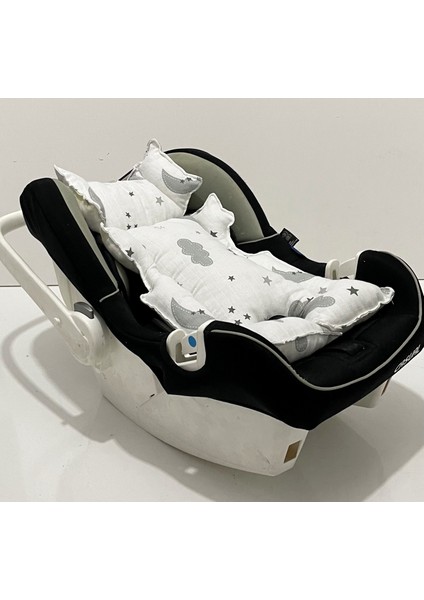 Pamuk Müslin Çok Amaçlı Çift Katlı Müslin Puset Örtüsü ve Minderi modelleri