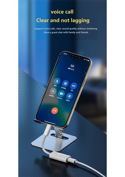 45W Type C To Lightning Kulaklık Dönüştürücü Hızlı Şarj iPhone iPad Macbook Yuva Çevirici Müzik Dinleme Arama Otgklk indirimleri