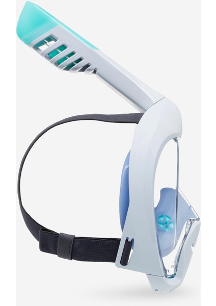 Subea Çocuk Su Altı Keşif Maskesi - 6/10 Yaş - Açık Mavi - Easybreath