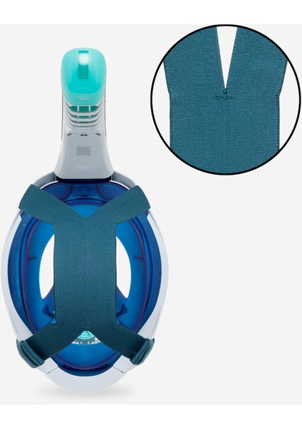 Subea Easybreath+ Su Altı Keşif Maskesi - 10 Yaş Üzeri - Mavi indirimleri