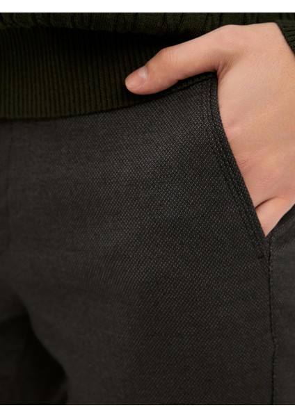 Erkek 6 Drop Pantolon-Siyah fırsatları