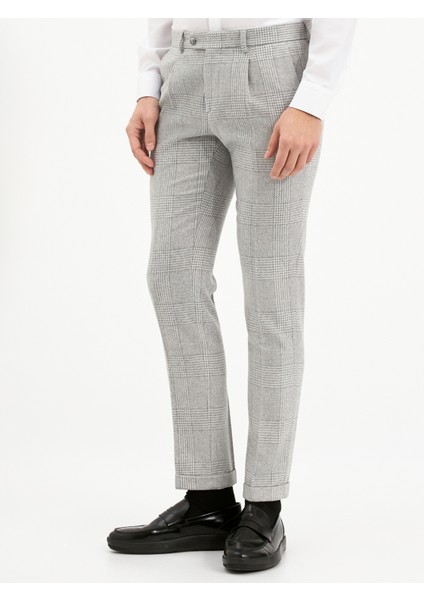 Erkek 6 Drop Pantolon-Gri