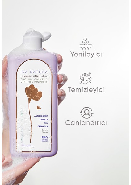 Organik Sertifikalı Yeşilçay Özlü Duş Jeli Ferahlatıcı Etki ile modelleri