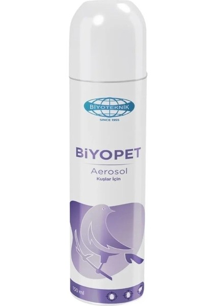 Biyopet Aerosol Kuş Spreyi 150 Ml.
