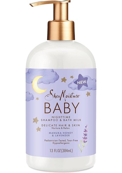 Baby Gece Şampuanı ve Banyo Sütü 384ML