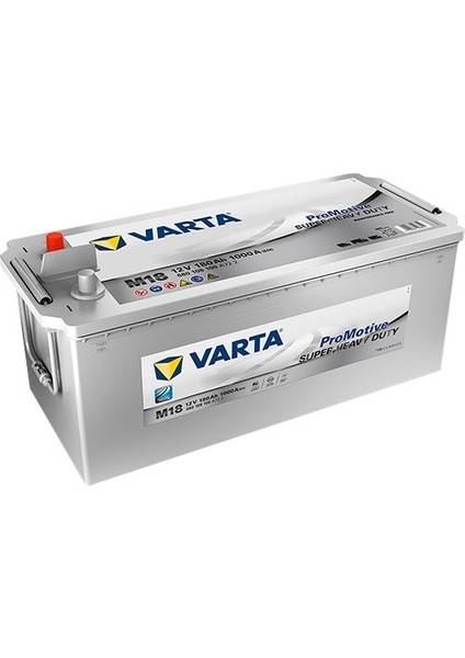 M18 12V 180 Ah 1000A Promotive Super Heavy Duty Akü (Üretim TARIHI:2024)