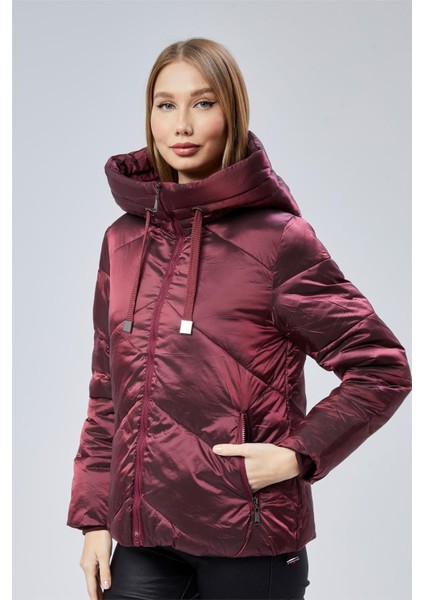Puffer Büyük Kapşonlu Mont