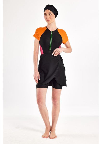 Irına Kısa Kollu Tesettür Mayo 1610 fiyatları