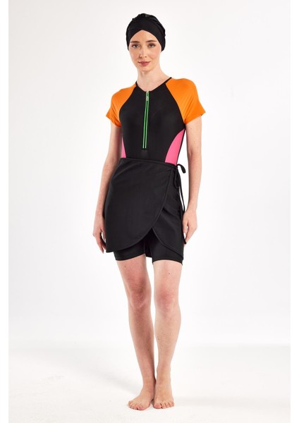 Irına Kısa Kollu Tesettür Mayo 1610 modelleri