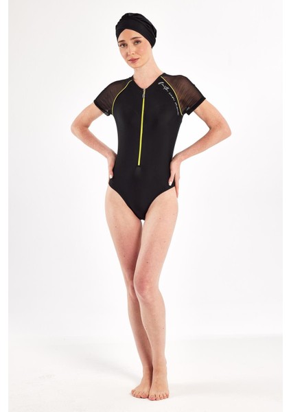 Felı Kısa Kollu Tesettür Mayo 1611 indirimleri