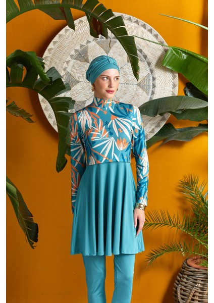 Zarah Uzun Kollu Tesettür Mayo 2105 fiyatları