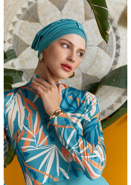 Zarah Uzun Kollu Tesettür Mayo 2105 modelleri