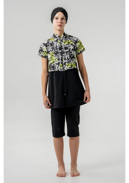 Janıce Kısa Kollu Tesettür Mayo 1903 fiyatları