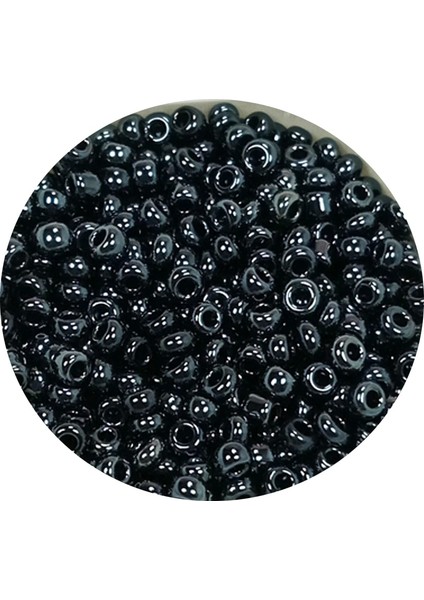 Dökme Cam Kum Boncuk (11/0) 2 mm - 60 Gram - Koyu Yeşil - BNC054