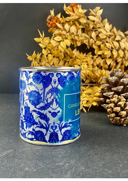 Lemon Fragrance: Dekoratif Ferahlatıcı Limon Aromalı Özel Tasarım DOĞAL Vegan Soya Wax Mum 250GR fırsatları