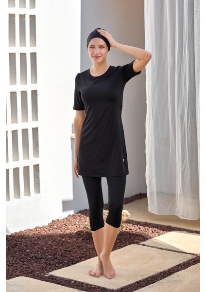 Walt Battal Kısa Kollu Tesettür Mayo 2606-P