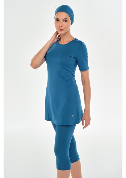 Walt Battal Kısa Kollu Tesettür Mayo 2606-P fırsatları