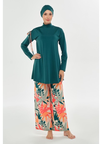 Zari Uzun Kollu Tesettür Mayo 2115 fırsatları