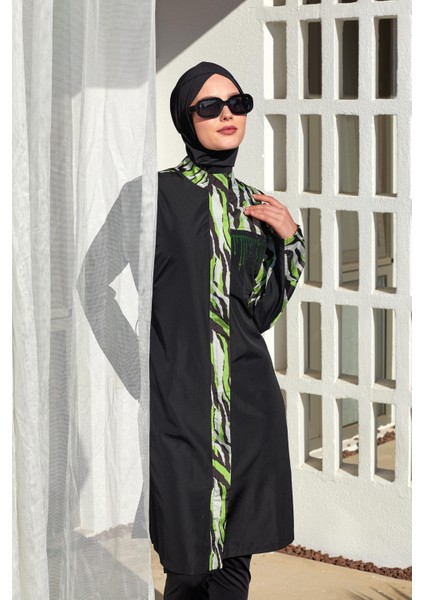 Kezy Uzun Kollu Tesettür Mayo 1406