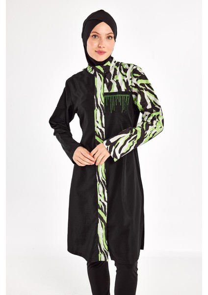 Kezy Uzun Kollu Tesettür Mayo 1406 modelleri