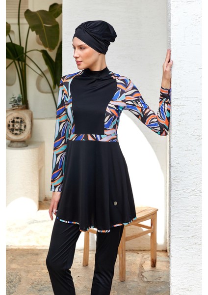 Halle Uzun Kollu Tesettür Mayo 3117 fiyatları