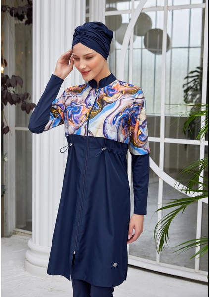 Iva Uzun Kollu Tesettür Mayo 2401