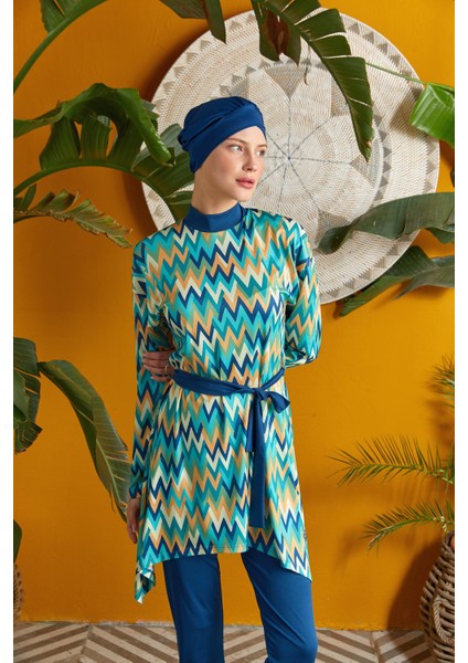 Clover Uzun Kollu Tesettür Mayo 3112 fiyatları