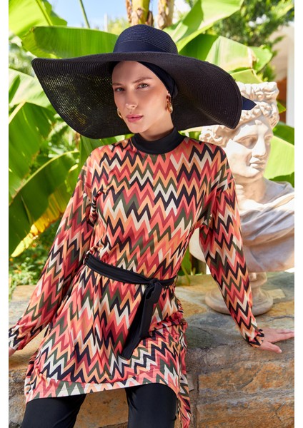 Clover Uzun Kollu Tesettür Mayo 3112