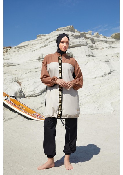 Pera Uzun Kollu Tesettür Mayo Kadın Kullanıcılar İçin Hızlı Kuruma ve Rahatlık fiyatları