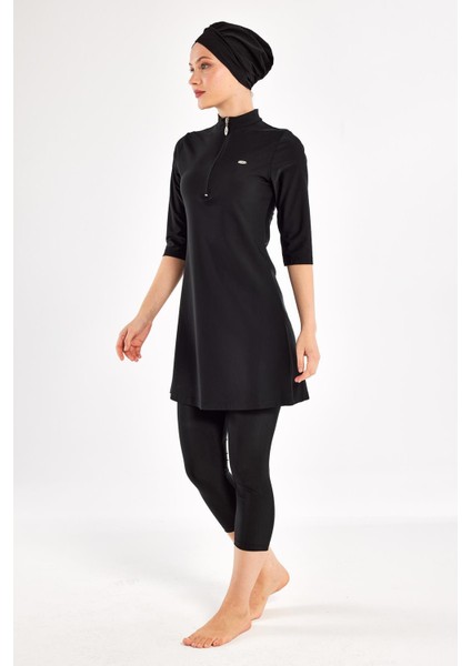 Anda Battal Yarım Kollu Tesettür Mayo 1601-P fırsatları