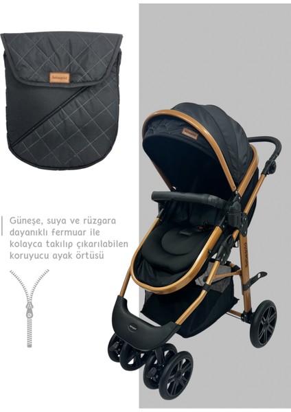 Classic Black Travel Sistem Bebek Arabası