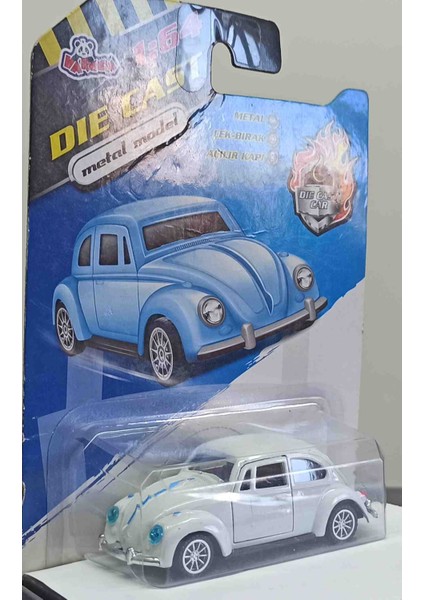 Vardem Dianomi 1:64 Ölçek Volkswagen Beyaz// Çek Bırak 8 cm Kapılar Açılır modelleri