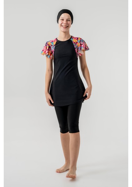 Selvına Kısa Kollu Tesettür Mayo 1906 fiyatları