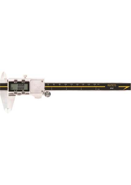 IP67 Su Geçirmez Metal Kasa Dijital Kumpas 0-300mm