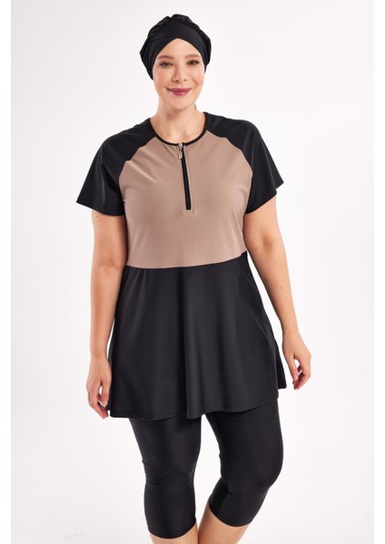 Nola Kısa Kollu Tesettür Mayo 1807 modelleri