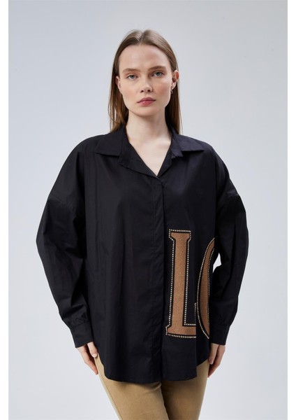 Love Taşlı Gömlek