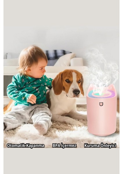 Ultrasonik Hava Nemlendirici 2000 ml