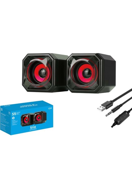 Trio S5 Bilgisayar Hoparlörü USB