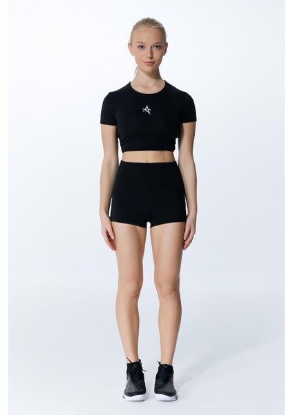 Ed 2332-01 Jeylo Kısa Tayt Siyah