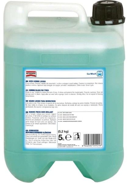 Lastik Parlatıcı Yenileyici 5 L