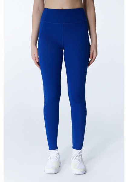 Ed 2338-01 Carolina Cepli Uzun Sporcu Tayt Royal indirimleri