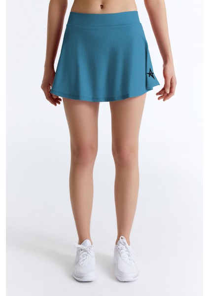 ED7747-13 Serena Dry-Touch Kadın Tenis Eteği Petrol Yeşil (Tenis, Golf, Pickleball, Dans) fırsatları