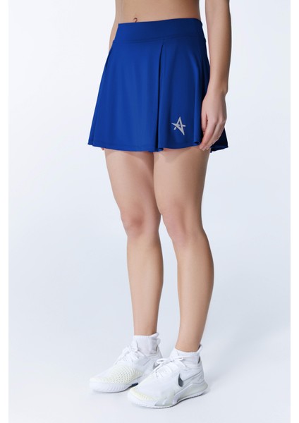 ED7784-09 Iga Dry-Touch Kadın Tenis Eteği Royal Mavi (Tenis, Golf, Pickleball, Dans) fiyatları