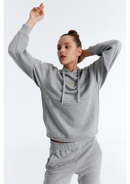 ED7749-08 Star Kadın Kapüşonlu Sweatshirt'ü Grimelanj fiyatları