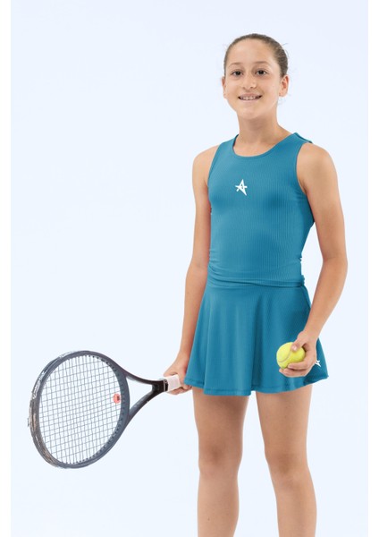 ED7747-14 Serena Dry-Touch Kız Çocuk Tenis Etek Petrol Yeşili ( Tenis , Dans ) fiyatları