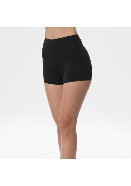 ED2308-10 Çağla Dry-Touch Yüksek Bel Kısa Tayt Siyah fiyatları